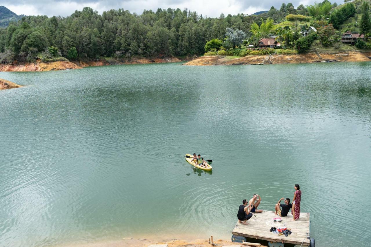 Casa Galeria Guatape Villa Esterno foto