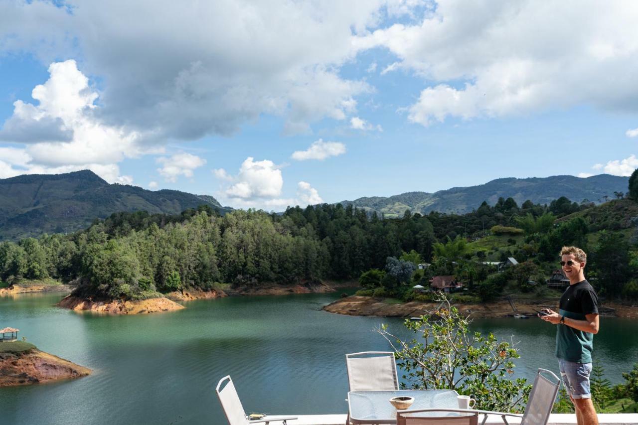 Casa Galeria Guatape Villa Esterno foto
