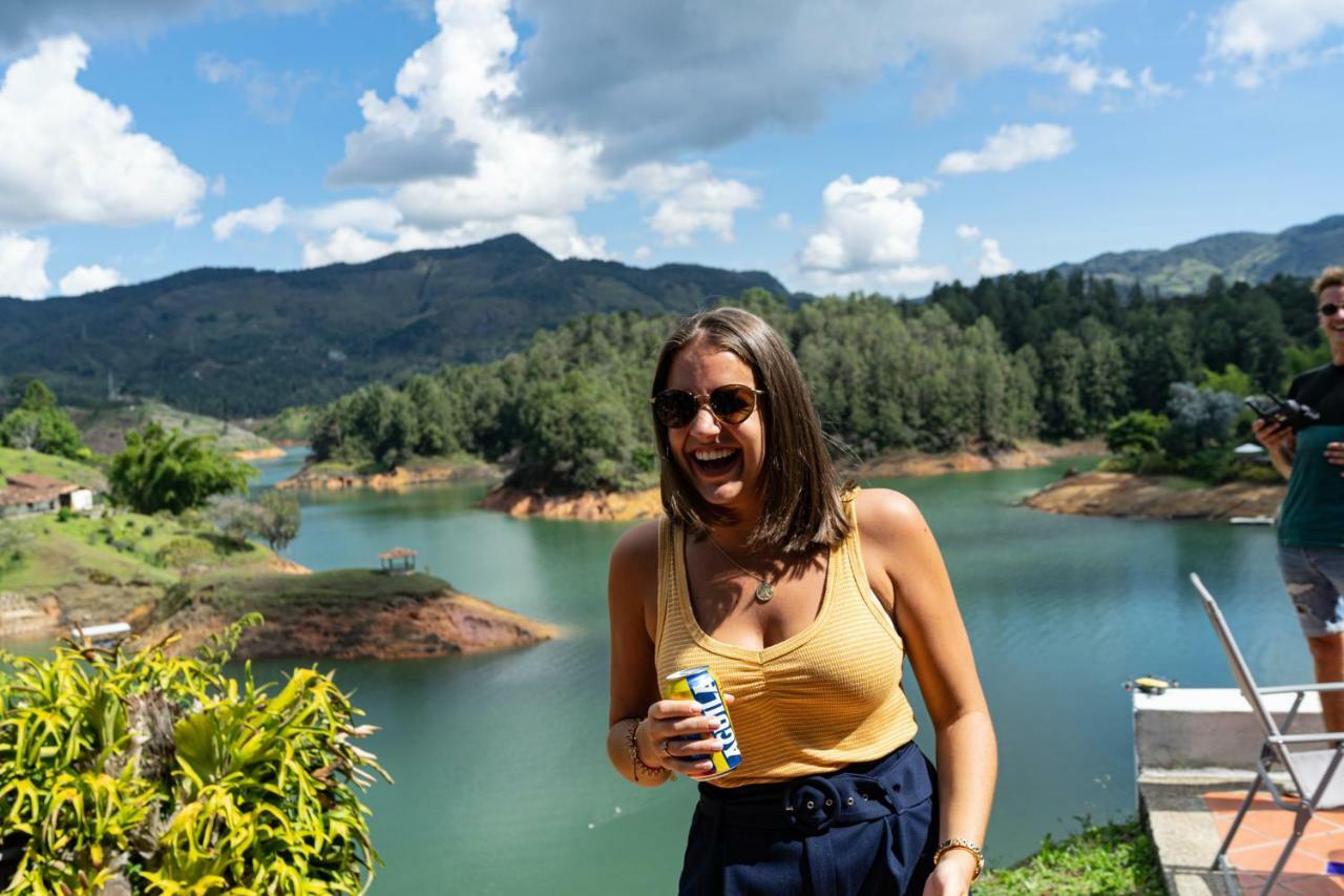 Casa Galeria Guatape Villa Esterno foto